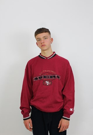 VINTAGE STARTER NFL SAN FRANCISCO 49ERS SWEATSHIRT
