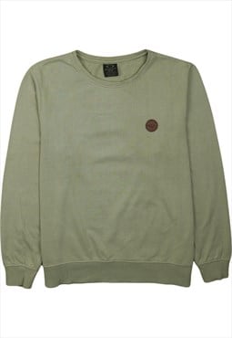 Oakely 90's Heavyweight Crew Neck Sweatshirt Medium Green