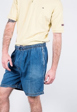 LEVI'S VINTAGE 1990S BLUE DENIM SHORTS