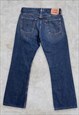 Vintage Levi's 527 Jeans Blue Denim Bootcut W32 L30