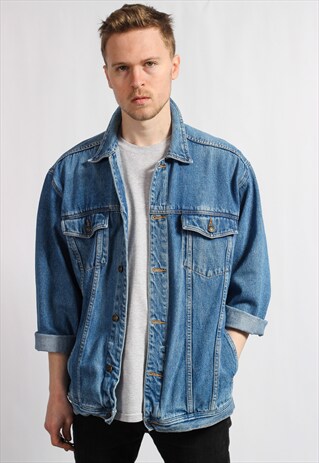 VINTAGE OVERSIZED DENIM JACKET