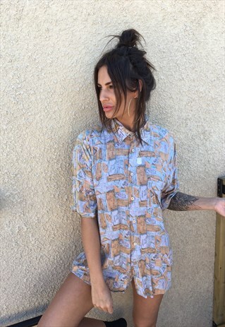 OVERSIZED RETRO 90S 80S VINTAGE UNISEX FESTIVAL SHIRT