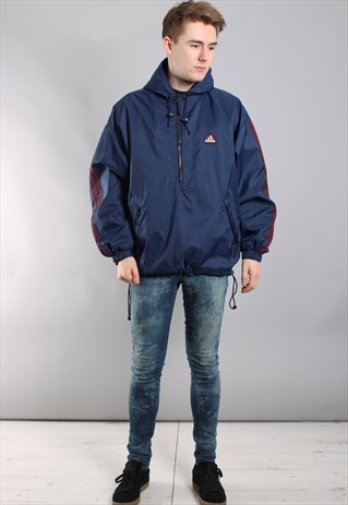 VINTAGE ADIDAS 1/4 ZIP TRACK JACKET