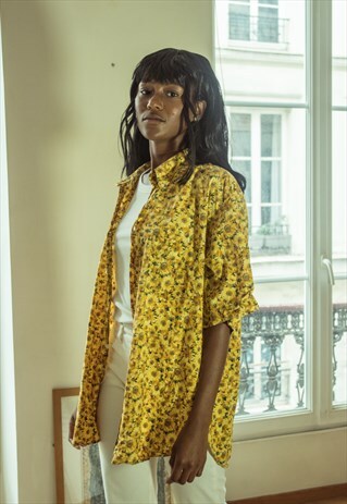 CACHARELSUNFLOWER MAN SHIRT