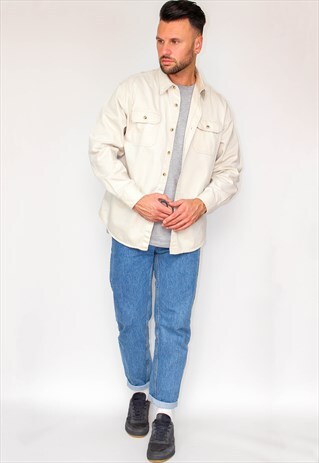 VINTAGE WRANGLER OFF-WHITE SHIRT