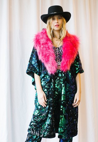 VOODOO CHILD SEQUIN KIMONO