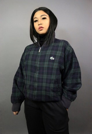 RARE LACOSTE VINTAGE JACKET / TOP / BOMBER / ZIP UP