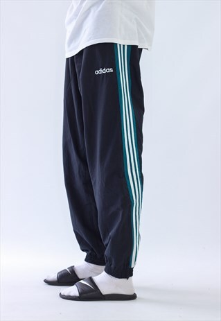 VINTAGE MENS ADIDAS ORIGINALS JOGGER TEAM SUIT PANTS