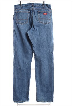 Vintage 90's Dickies Jeans Denim Straight Leg Workwear Blue
