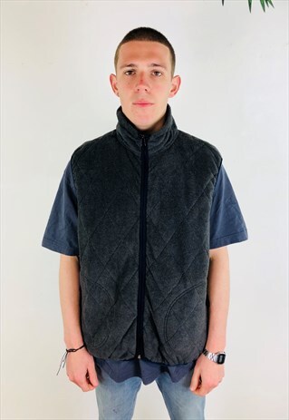 GREY NAUTICA FLEECE GILET