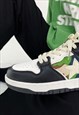 STAR PATCH SNEAKERS RETRO CLASSIC CAMOUFLAGE TRAINERS BLACK