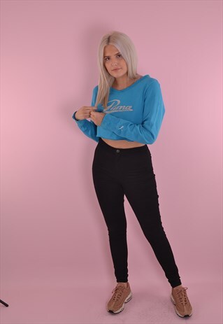 PUMA CROPPED SWEATSHIRT GJ2044