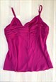 Y2K PINK CAMI TOP