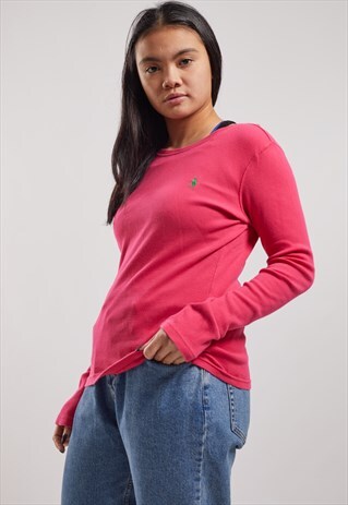 VINTAGE RALPH LAUREN LONG SLEEVED TOP