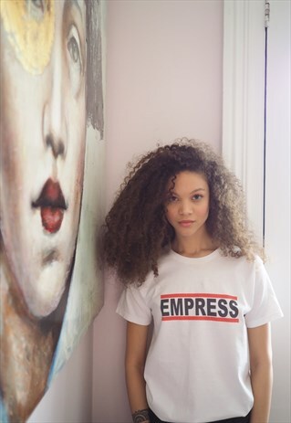 EMPRESS SLOGAN T-SHIRT