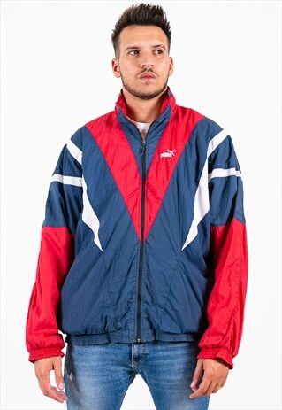 VINTAGE 80S PUMA SHELL JACKET / S3870