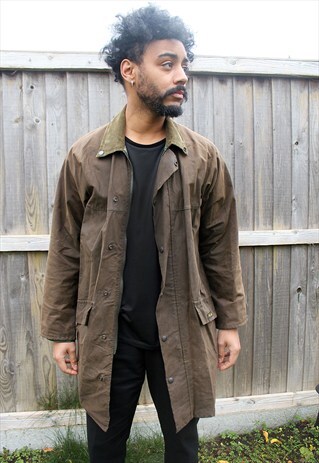 MASCOT GREEN WAX COAT