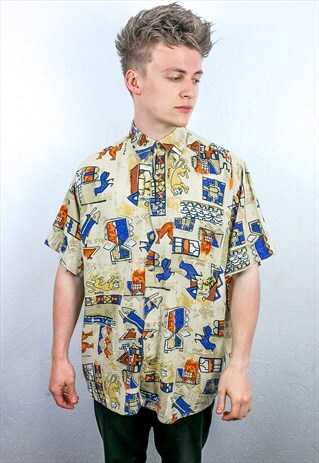 VINTAGE PATTERNED SHIRT