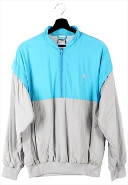 vintage jacket 80s 90s softshell windbreaker OG half zip M L