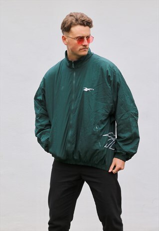 REEBOK ATHLETICS RETRO 90S TRACK & FIELD SPORTSWEAR JACKET