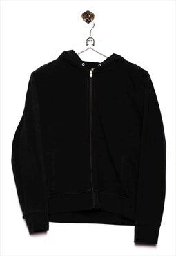 Vintage Ralph Lauren Sweat Jacket Mini Logo Stick Black