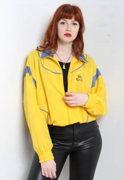 Vintage 90's Shell Jacket Yellow