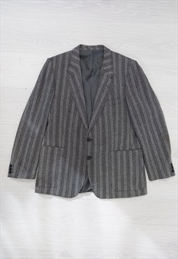 00's Yves Saint Laurent Blazer Jacket Grey