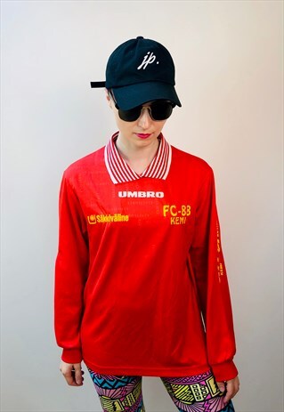 UMBRO 90S FOOTBALL SOCCER JERSEY GERMANY RED SHIRT