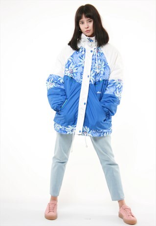 90S VINTAGE ELLESSE WINTER PADDED SHELL COAT 544