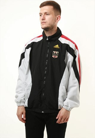 90S VINTAGE OLDSCHOOL ADIDAS DEUTSCHLAND TRACK JACKET 14767