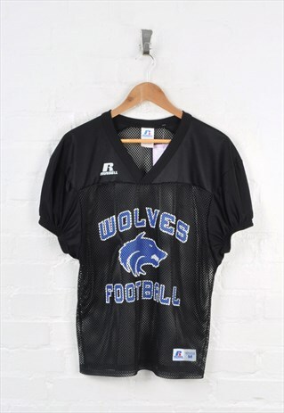 VINTAGE RUSSELL ATHLETIC AMERICAN FOOTBALL MESH JERSEY M