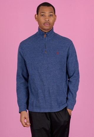 VINTAGE RALPH LAUREN 1/4 ZIP SWEATSHIRT