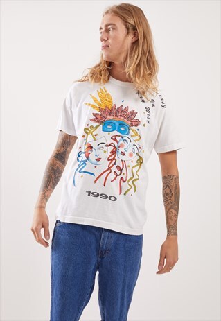 VINTAGE 1990 KEY WEST GRAPHIC T-SHIRT
