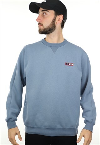 VINTAGE ADIDAS SMALL SPELL OUT SWEATSHIRT JUMPER