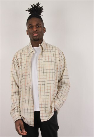 VINTAGE CORD CHECK SHIRT