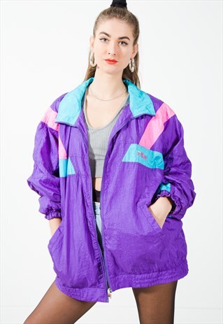 VINTAGE 90S FILA SHELL JACKET / S3559
