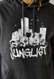 JUNGLIST SOUND SYSTEM HOODIE WASHED BRUSHED MEN'S HOODED TOP