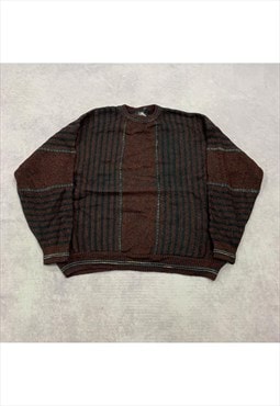 Vintage Knitted Jumper Men's XL