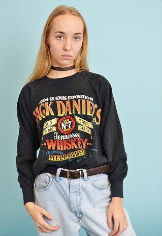COOL VINTAGE 90'S GRUNGE NORMCORE OVERSIZED SWEATSHIRT