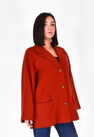 MAX MARA RED CLASSIC JACKET