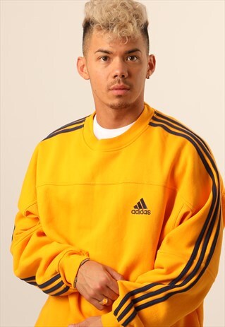 VINTAGE ADIDAS EMBROIDERED SWEATSHIRT SWEATSHIRT