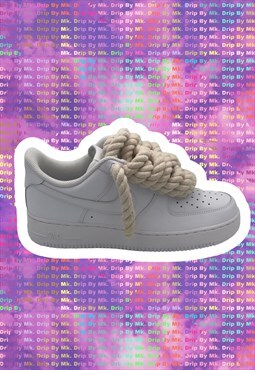 Air Force 1 ''Rope Laces'' Thick Chunky Laces Custom