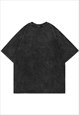 KOBE BRYANT T-SHIRT NBA TEE VINTAGE POSTER TOP IN BLACK