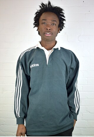 VINTAGE 90'S ADIDAS 1/4 ZIP SWEATSHIRT