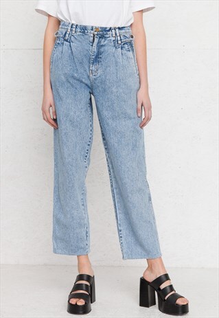 VINTAGE BLUE DENIM JEANS
