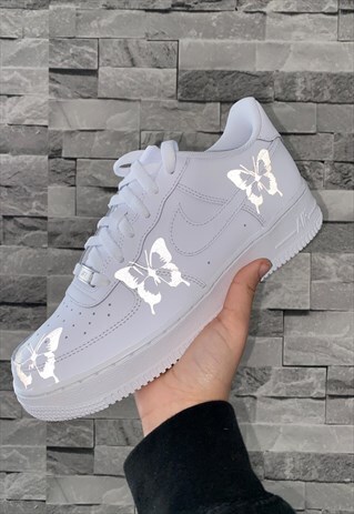 CUSTOM AIRFORCE 1 - REFLECTIVE BUTTERFLY EFFECT