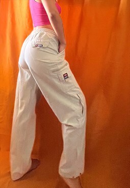 Vintage 90's Rare Diesel Cargo Utility Baggy Trousers