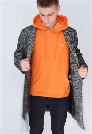 ORANGE OH YES I CAN (WHITE) HOODIE