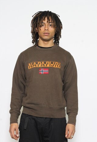 VINTAGE NAPAPIJRI KNIT SWEATSHIRT