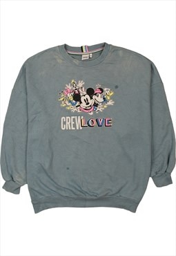 Vintage 90's Disney Sweatshirt Mickey & Minnie Mouse Crew